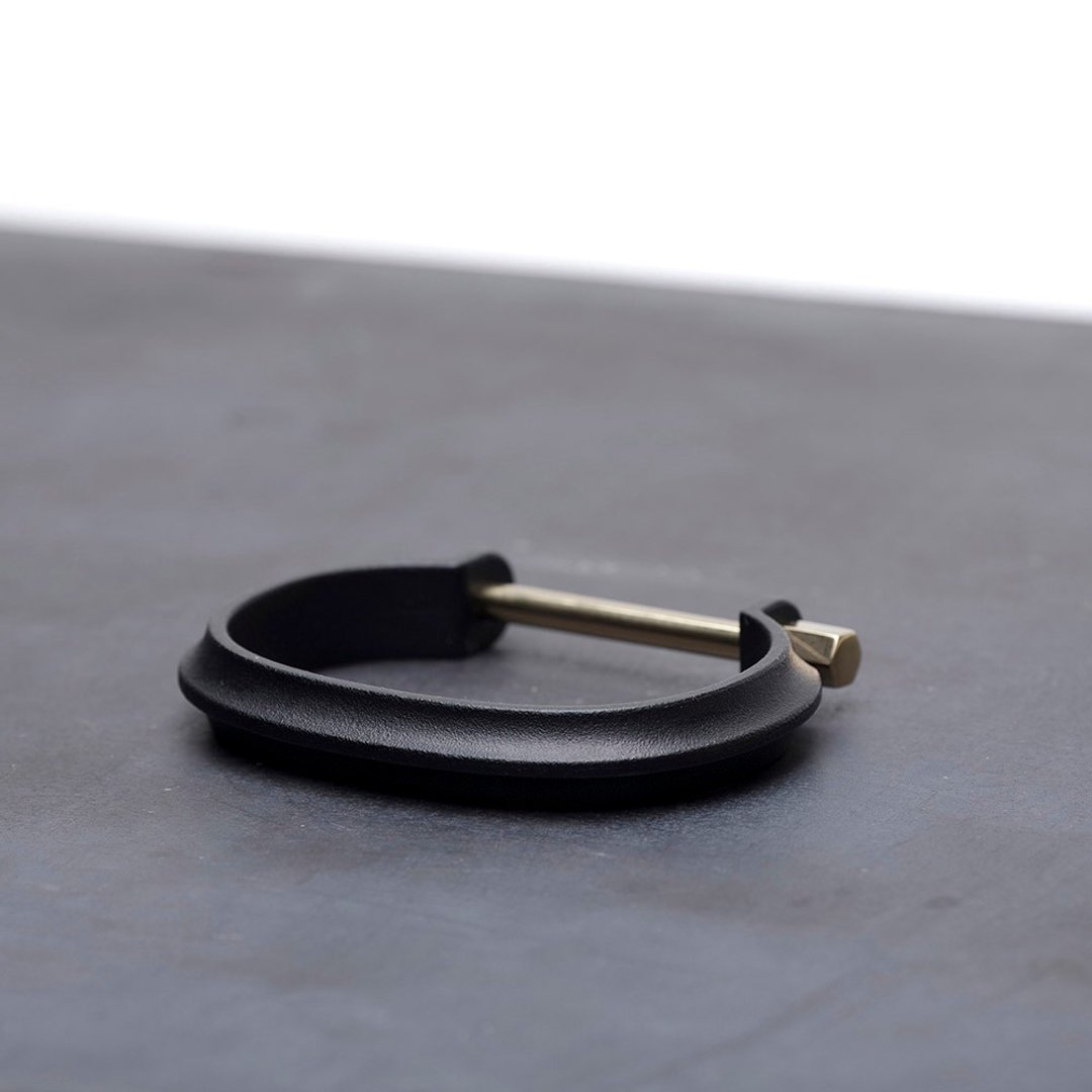 CLAMP BRACELET 316钢制手环_黑金色 - 手链/手环 - 不锈钢 金色