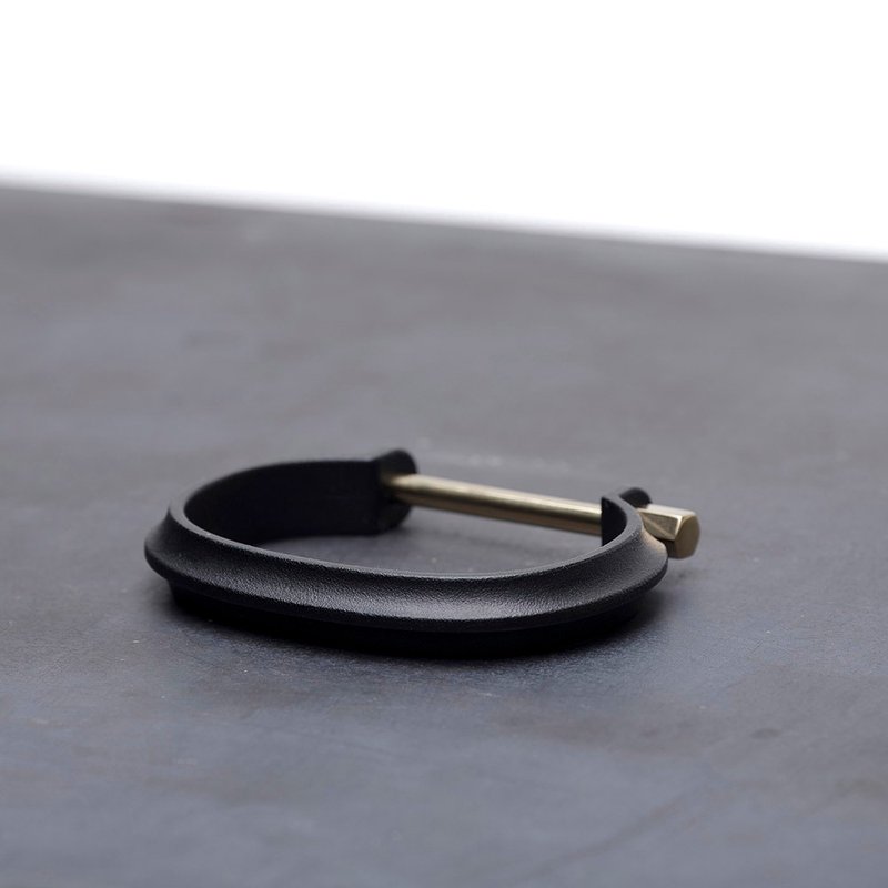 CLAMP BRACELET 316钢制手环_黑金色 - 手链/手环 - 不锈钢 金色