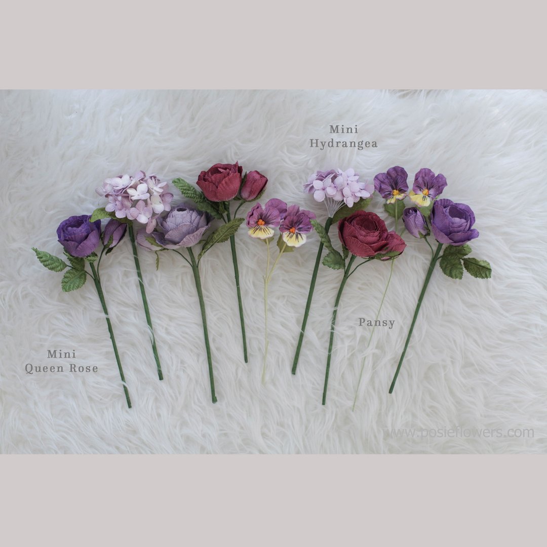 WONDER PURPLE - Small Posie Rooms for Home Decoration - 香薰/精油/线香 - 纸 紫色