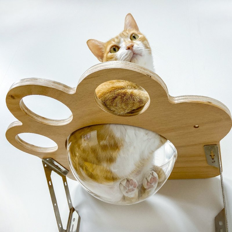 SWEE太空舱猫窝跳台 | 壁贴固定 - 抓板/跳台 - 其他材质 