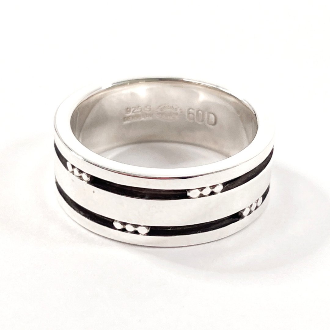 【日本直寄 二手美品】10号 乔治杰生 Georg Jensen 戒指 60 D 925 银 饰品 - 戒指 - 纯银 银色