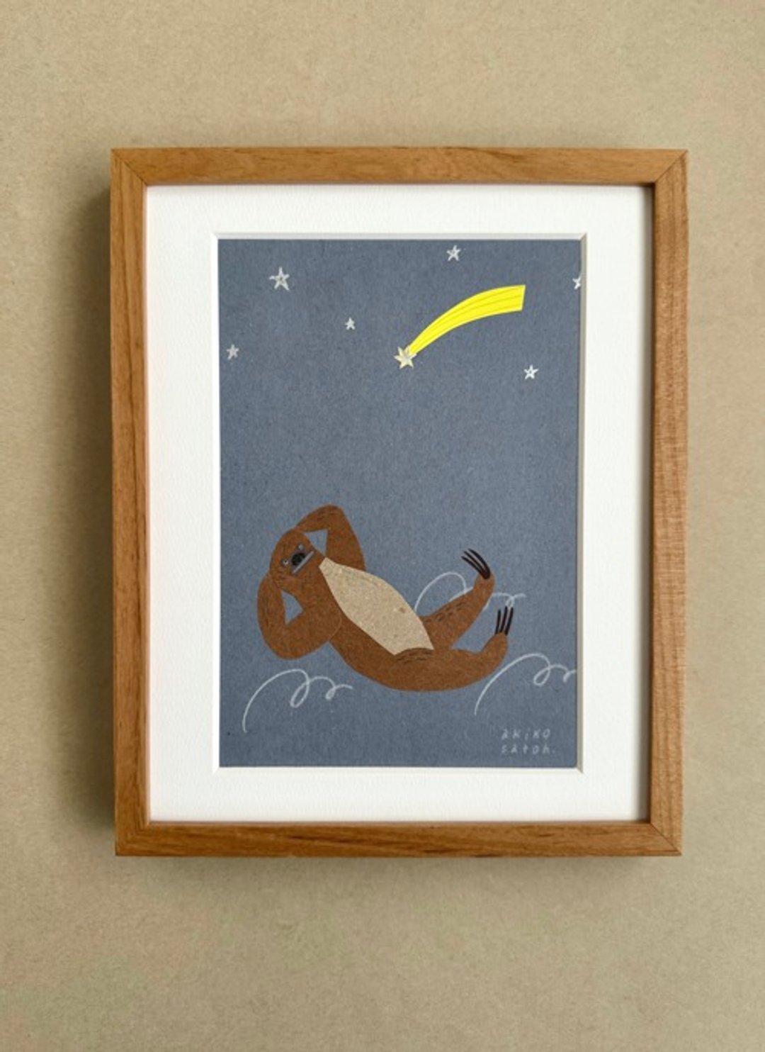 Pinkoi 代购 - “一个！ 《流星》原图（含相框） - 海报/装饰画/版画 - 纸 