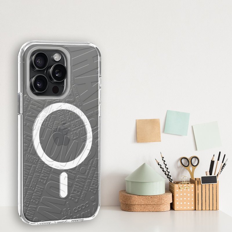 apbs iPhone 全系列 浮雕感轻薄军规防摔磁吸手机壳-4W - 手机壳/手机套 - 其他材质 多色