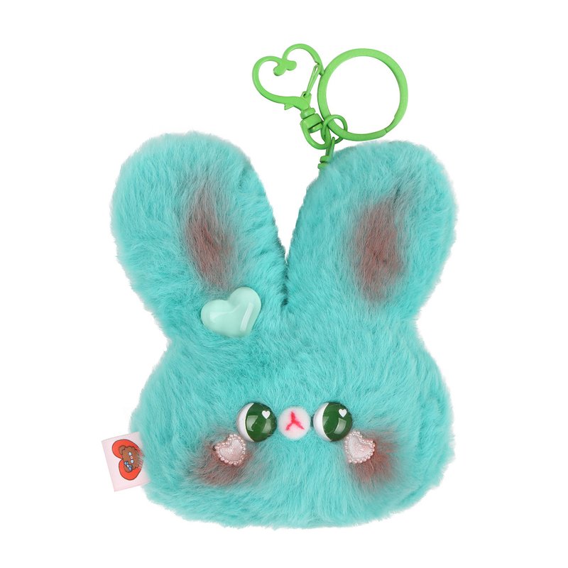 手工制作的国王兔 - 玩偶/公仔 - 棉．麻 绿色