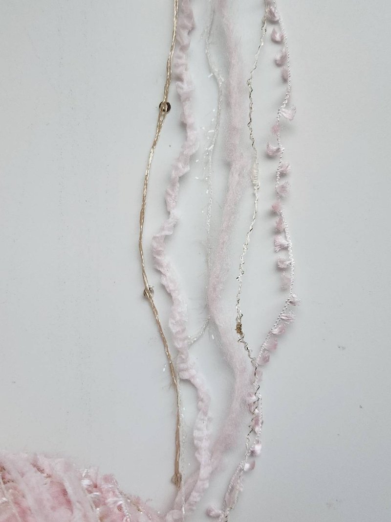 日本混合纱线 20 厘米 - 编织/刺绣/羊毛毡/裁缝 - 其他人造纤维 粉红色