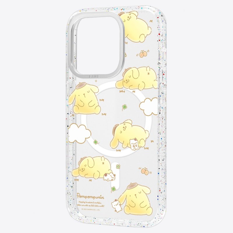 布丁狗 慵懒的一天 透彩标准/磁吸版 iPhone 16 15 14 13 Pro Max - 手机壳/手机套 - 环保材料 多色