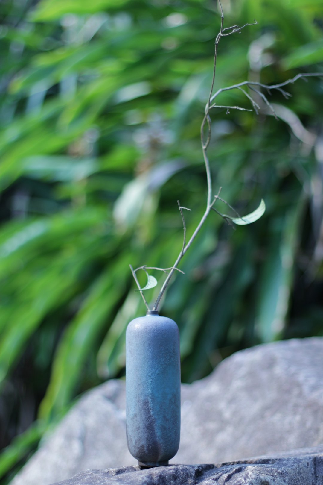 心经铜绿花器 - 花瓶/陶器 - 陶 绿色