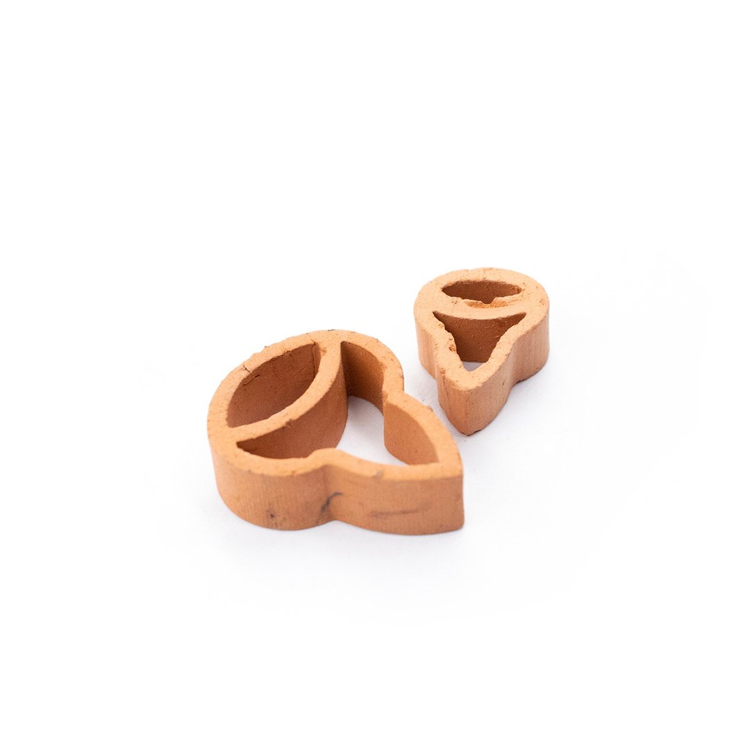 【DIY材料】 砖制工艺品小物件 1/12葫芦砖 / 8个一组 - 零件/散装材料/工具 - 其他材质 