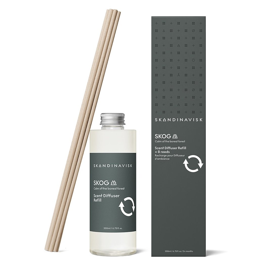 Skandinavisk ∣ 新包装 ! 扩香补充瓶 - SKOG 挪威森林 - 香薰/精油/线香 - 其他材质 绿色