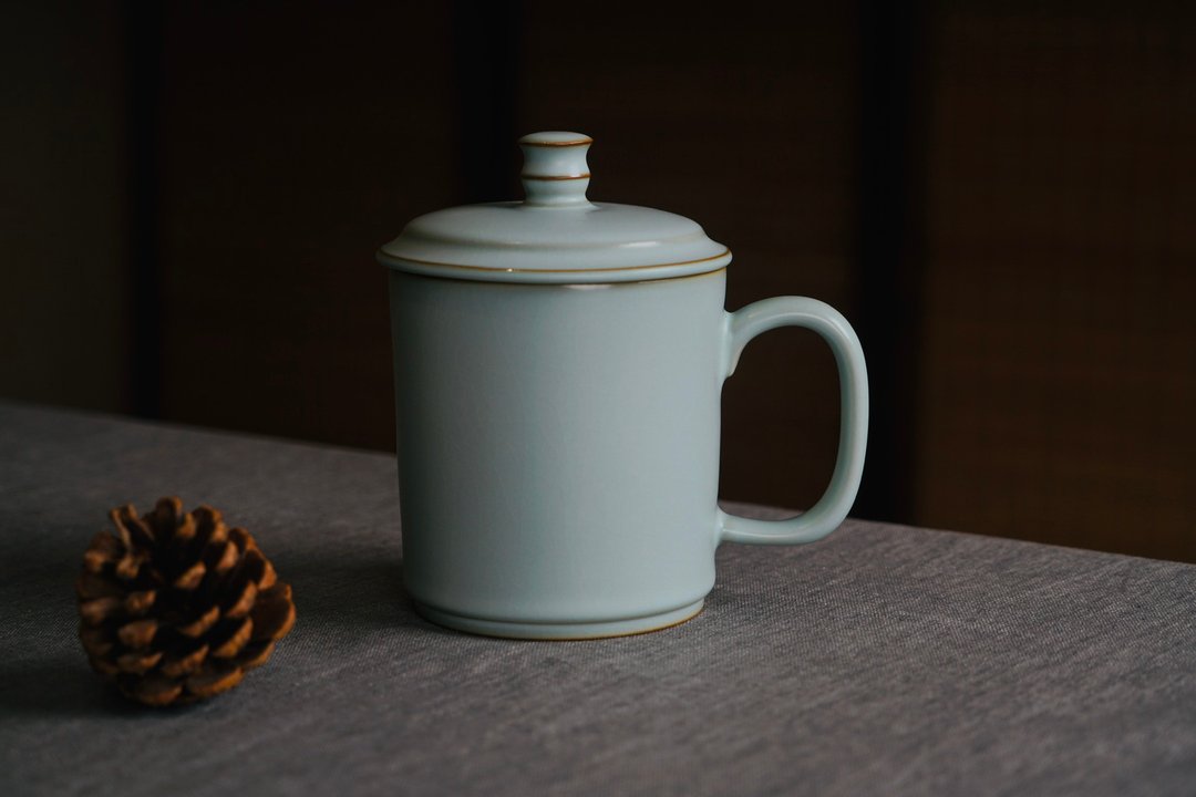 <天青汝窑>禅静个人杯   茶具 茶杯 - 茶具/茶杯 - 陶 