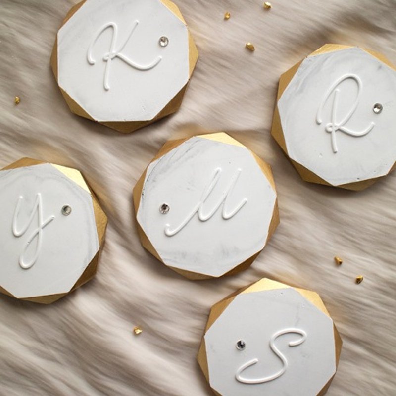 金色初始盘 | 初始香气石 - 香薰/精油/线香 - 陶 