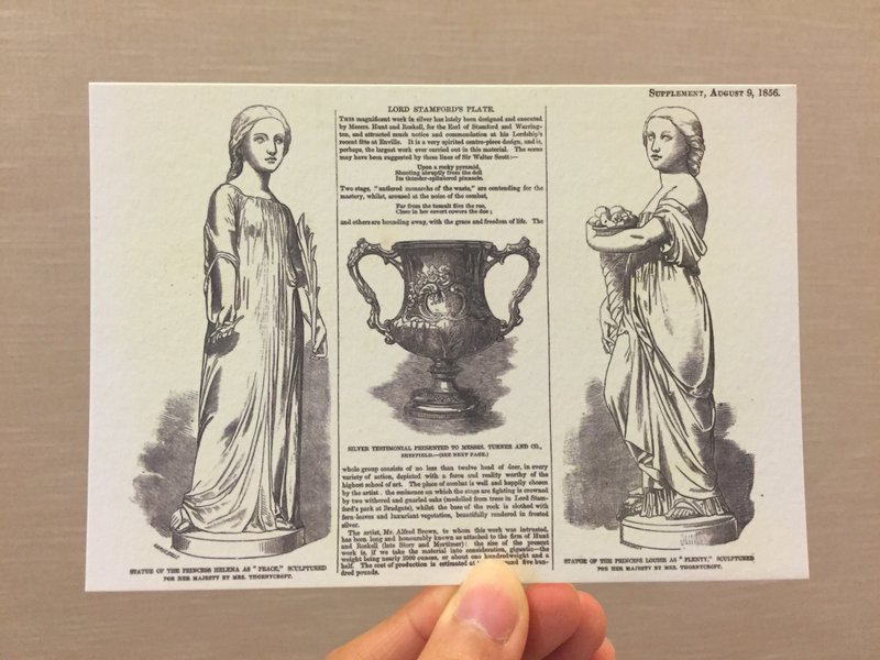 英国百年伦敦画报复刻明信片 - 卡片/明信片 - 纸 多色