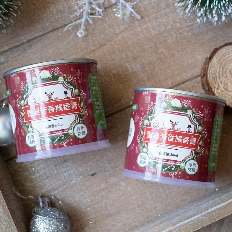 QIDINA 3入组 MIT圣诞限定香氛香膏 - 香薰/精油/线香 - 其他材质 白色