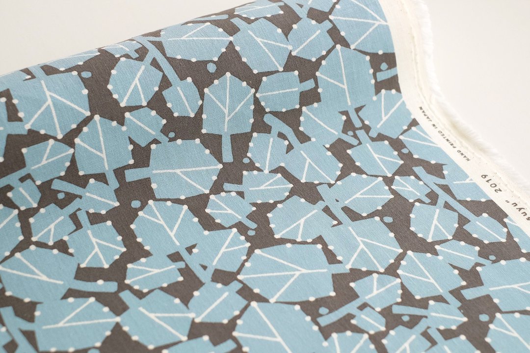 Cotton fabric Thick morning soup Light blue Width 110x50cm - 编织/刺绣/羊毛毡/裁缝 - 棉 蓝色