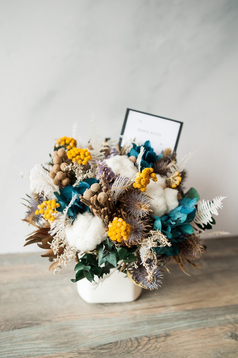 Fleurir朵朵时光 夏日不凋花花礼 婚礼小物定制化手作干燥花礼 - 植栽/盆栽 - 植物．花 