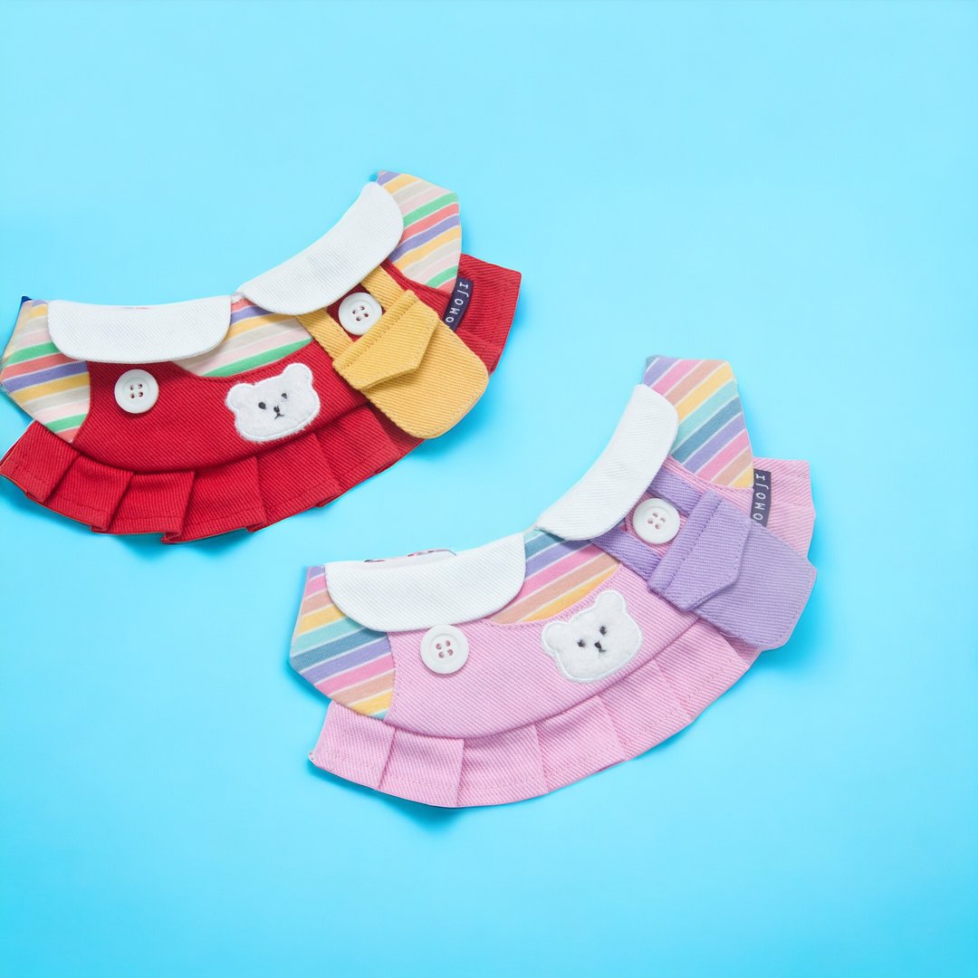 Bear Girls | 宠物时尚围兜 - 衣/帽 - 聚酯纤维 多色
