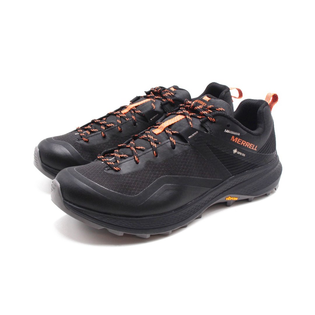 MERRELL MQM 3 GTX极轻量防水郊山健行鞋 男鞋-黑橘 - 男款运动鞋/球鞋 - 防水材质 