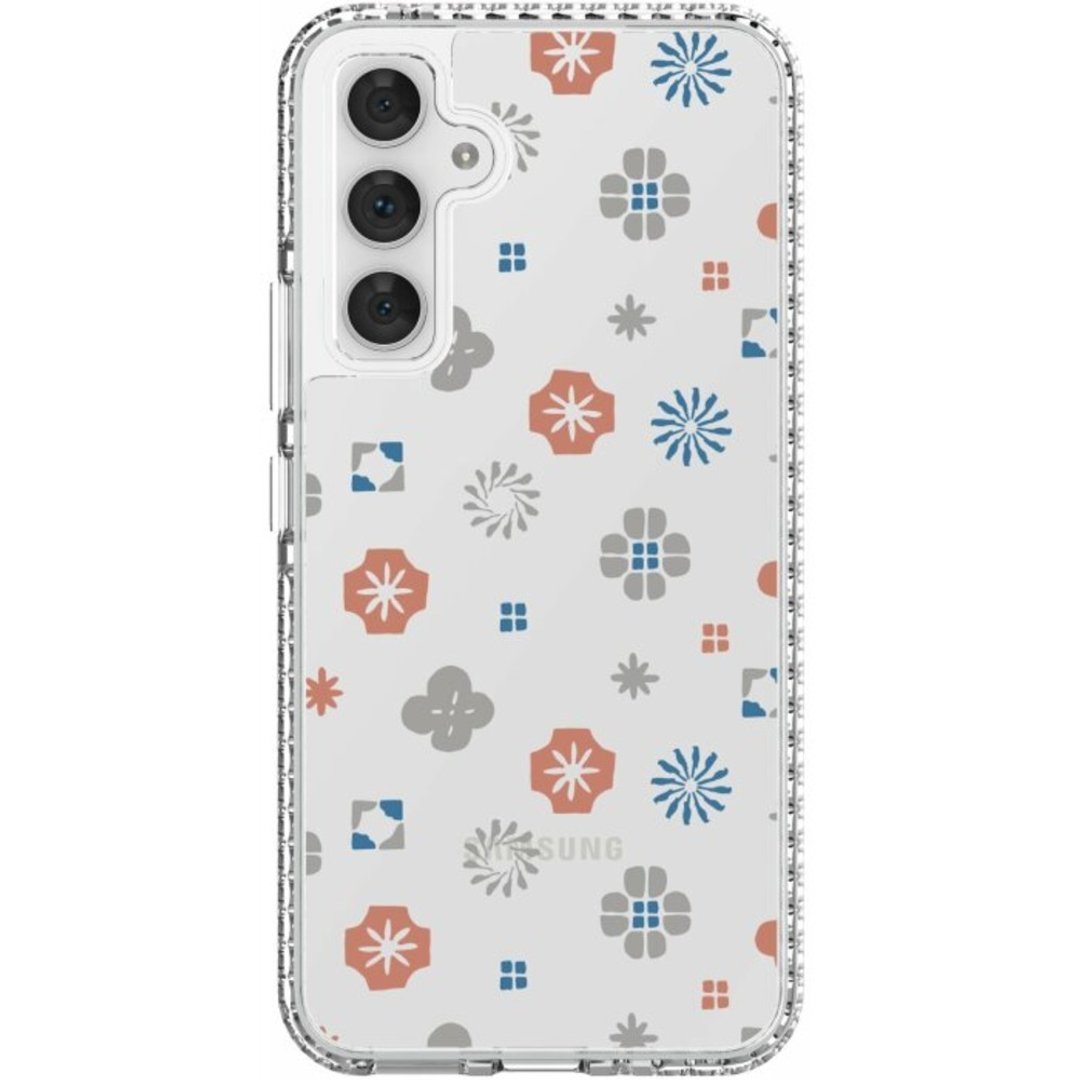 【预购】三星手机壳/Samsung Galaxy A54/经典花色/珊瑚红蓝 - 手机壳/手机套 - 其他材质 红色