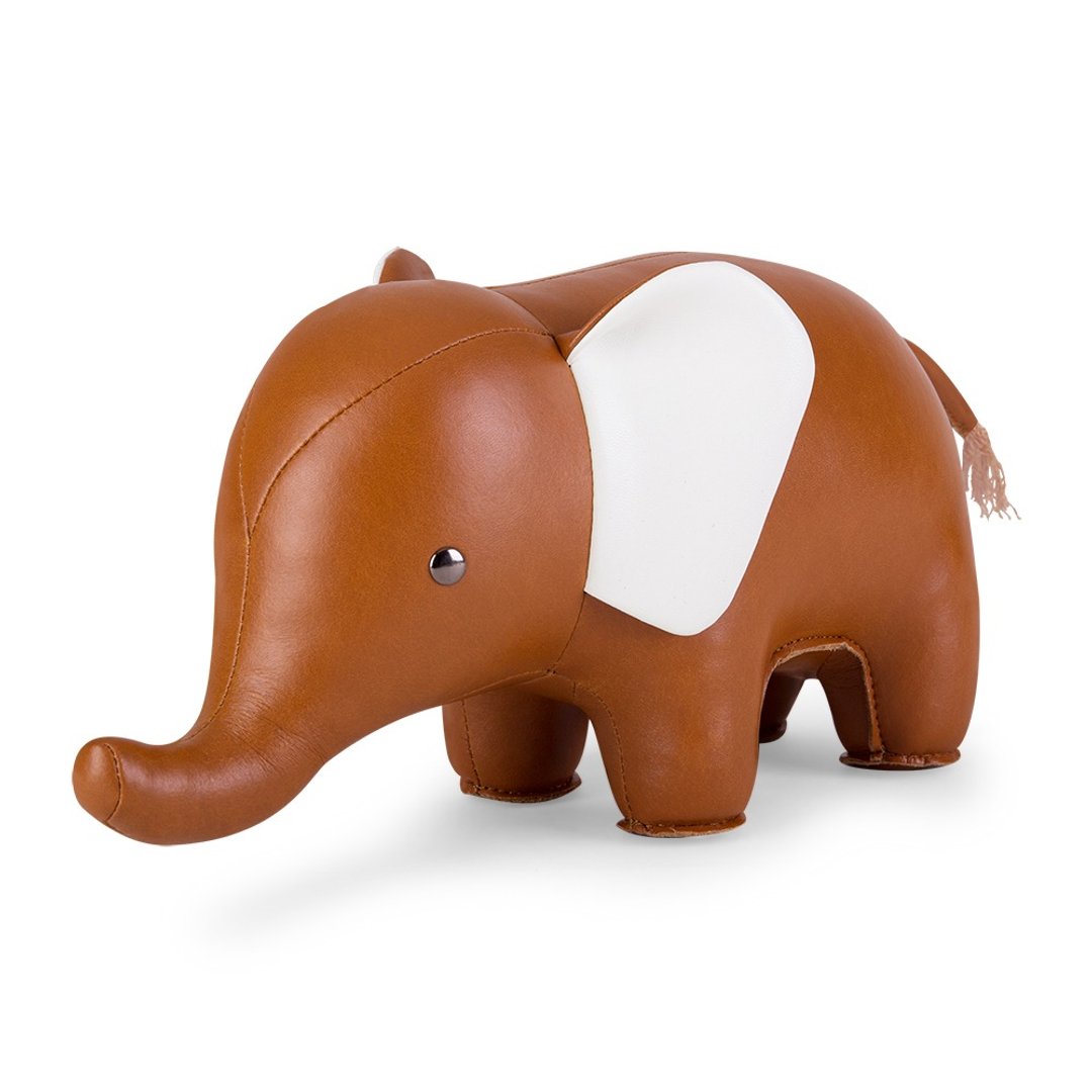【书挡】大象 Elephant 北欧风家饰  | 入厝礼 生日礼 吉祥如意 - 摆饰 - 人造皮革 多色