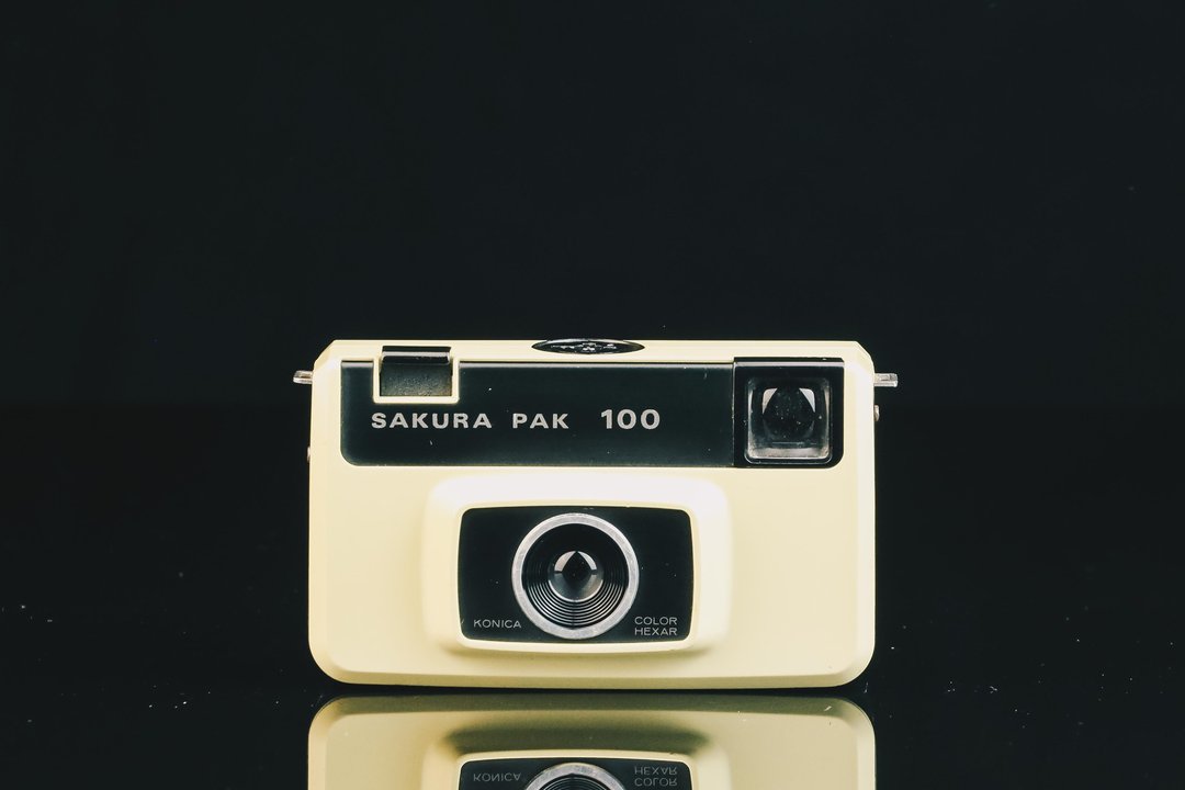 KONICA SAKURA PAK 100 #126底片相机 - 相机 - 其他金属 黑色
