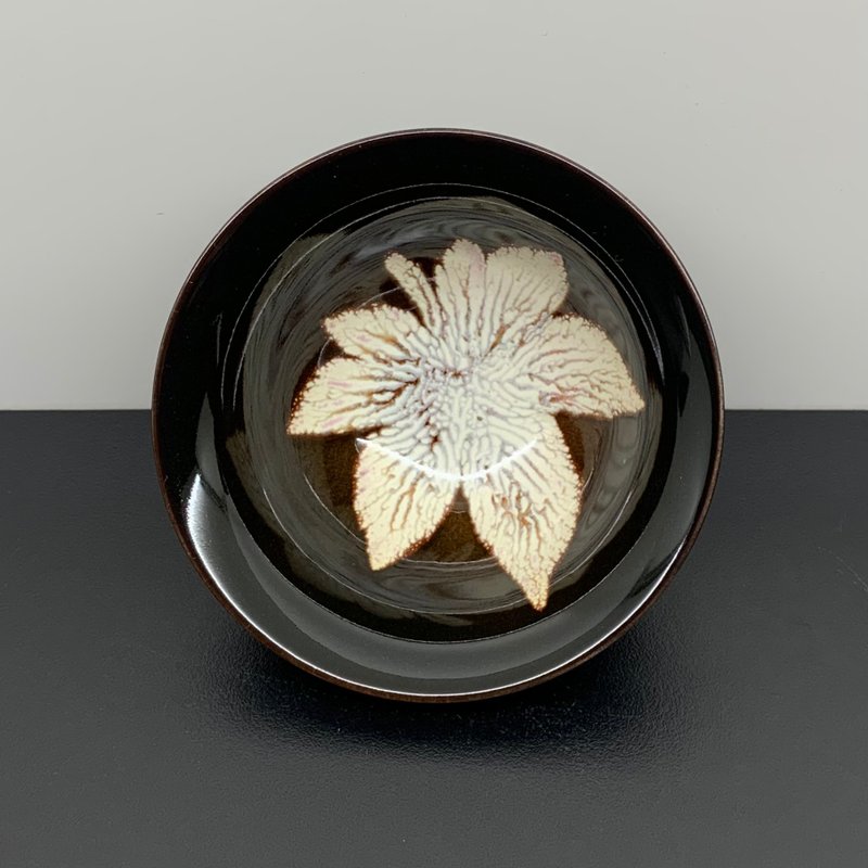 木叶天目 饮杯 90ml 邱毓宁 莺歌烧 B-01 - 茶具/茶杯 - 瓷 黑色