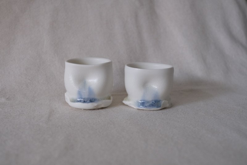 霜土- 茶杯组-3 - 茶具/茶杯 - 瓷 