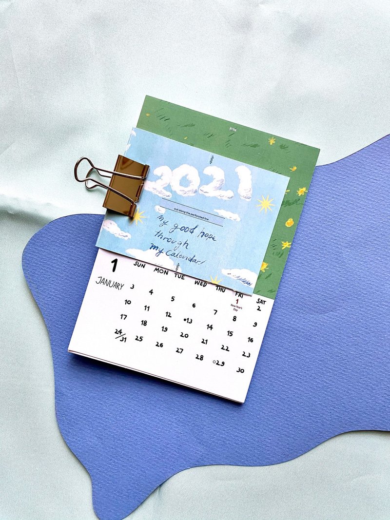 good hope through my calendar 2021 - 年历/台历 - 纸 多色