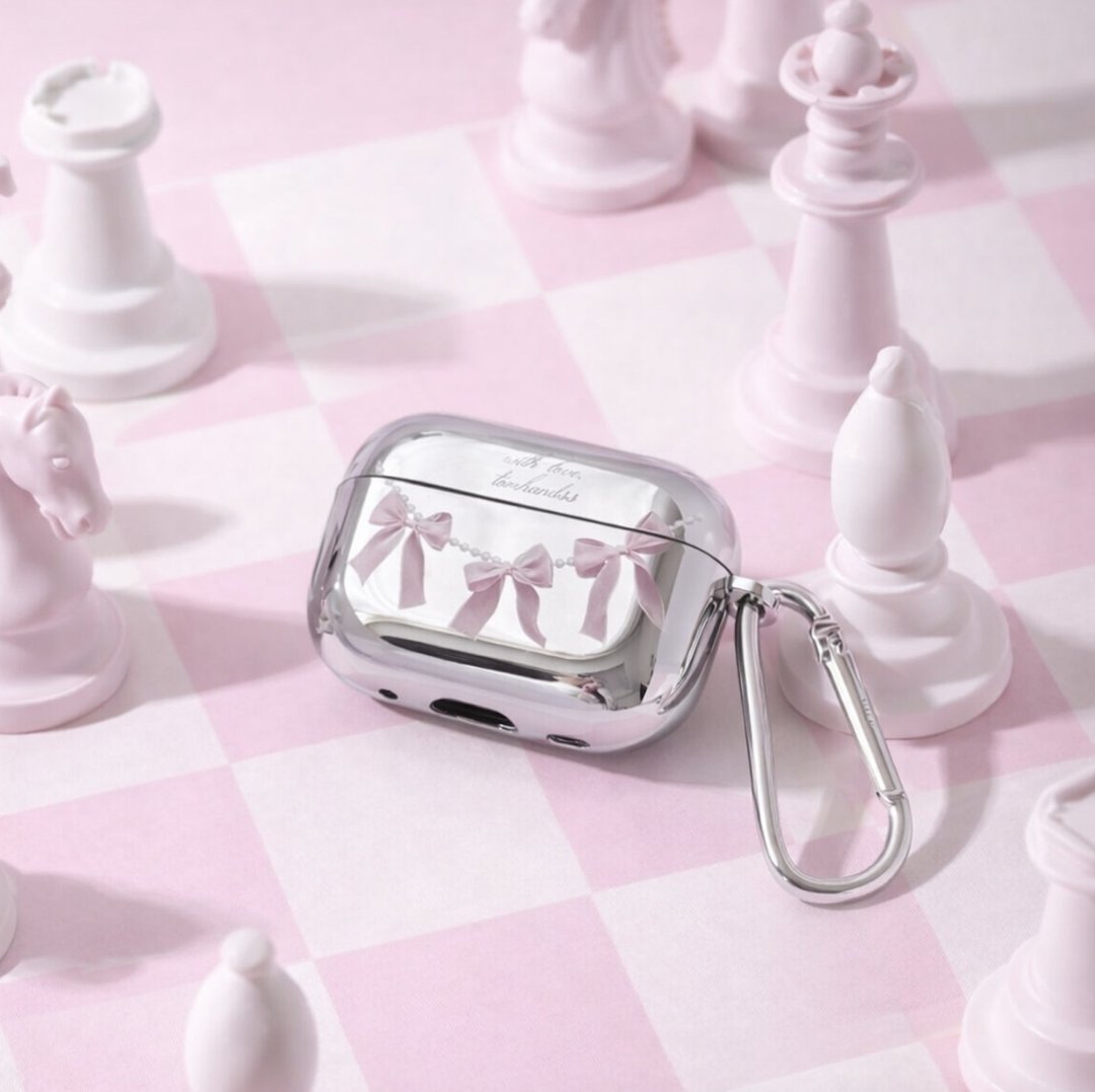 电镀亮面/哑面 AirPods Case【On The Girls' Date!】 - 耳机收纳 - 塑料 