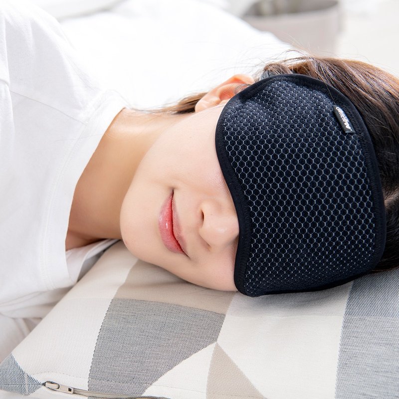 Comefree 石墨烯舒眠眼罩 台湾制 - 眼罩 - 其他人造纤维 蓝色