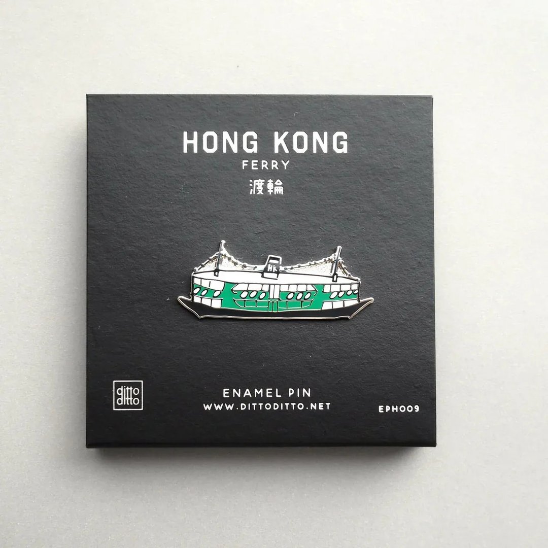 渡轮别针 - 徽章/别针 - 其他材质 多色