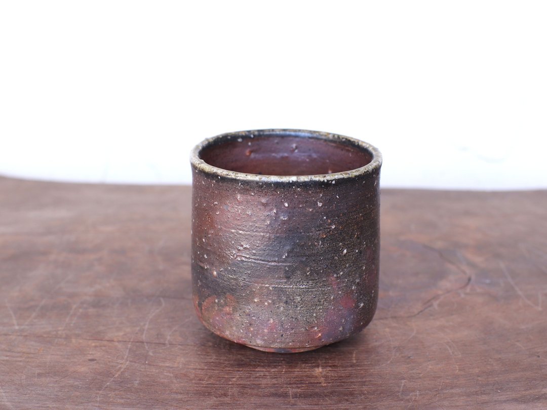 备前烧 汤杯 (小)【サンギリ】y1-025 - 茶具/茶杯 - 陶 咖啡色