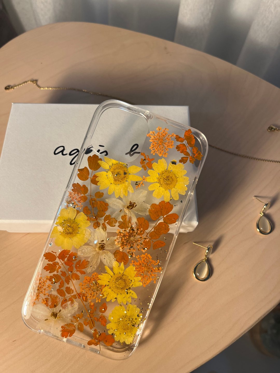 原创 押花手机壳x 晶菊 押花 干燥花 犀牛盾 空压壳 iphone - 手机壳/手机套 - 压克力 