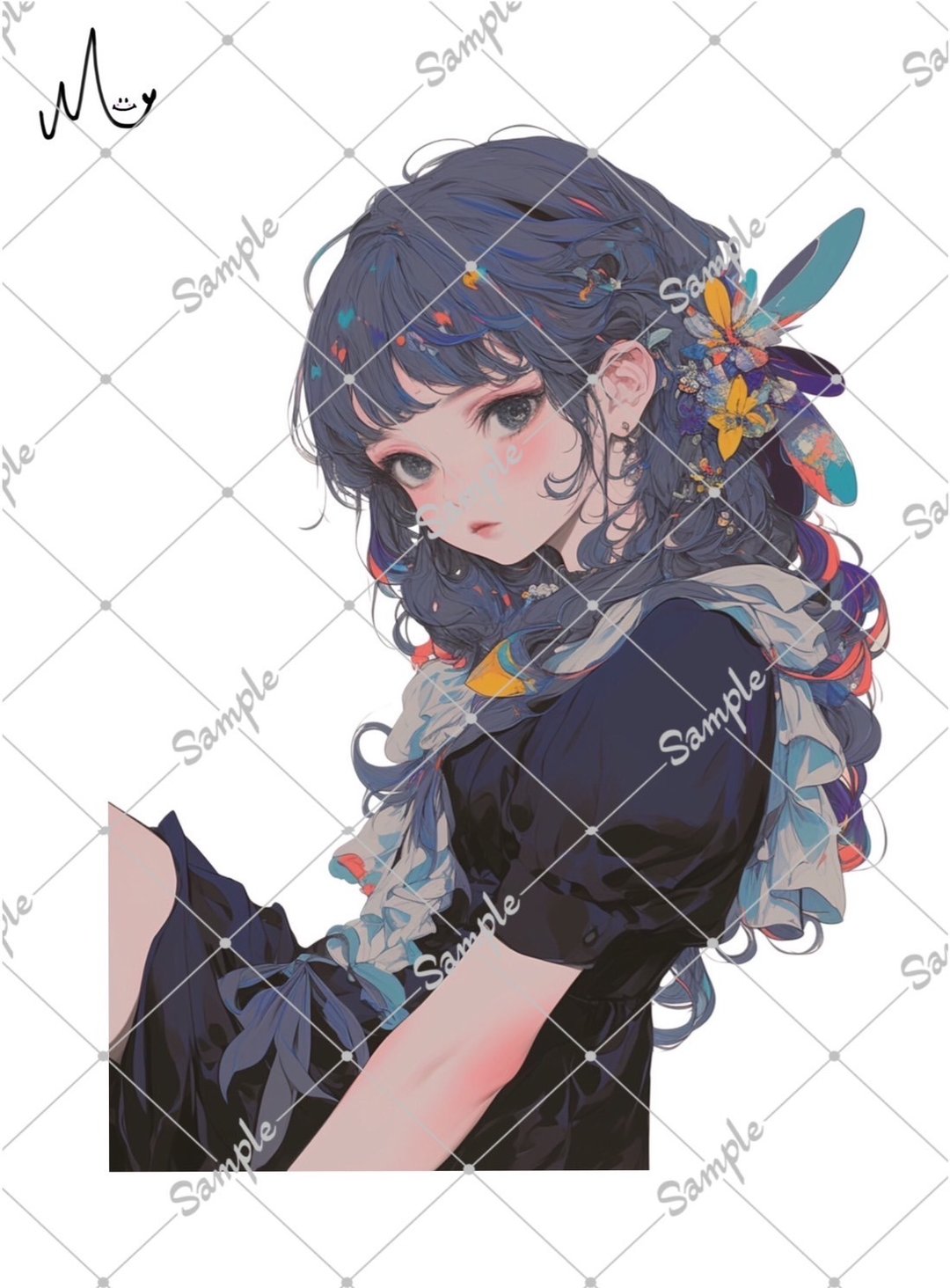 原创人物贴纸 - 贴纸 - 纸 