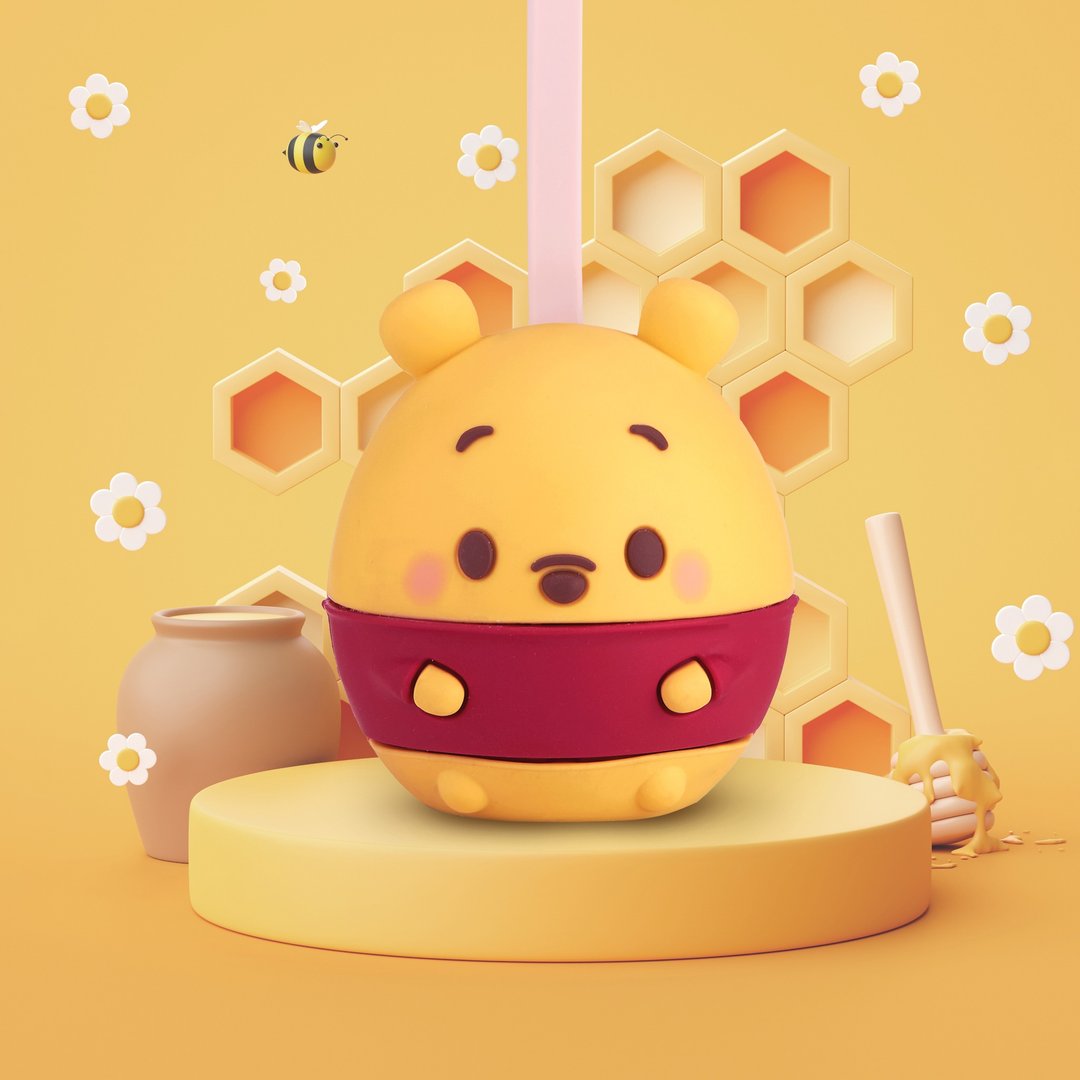 (可爱在一起)迪士尼UFUFY系列蓝牙喇叭-维尼(任两个角色变双声道) - 扩音器/喇叭 - 其他材质 黄色