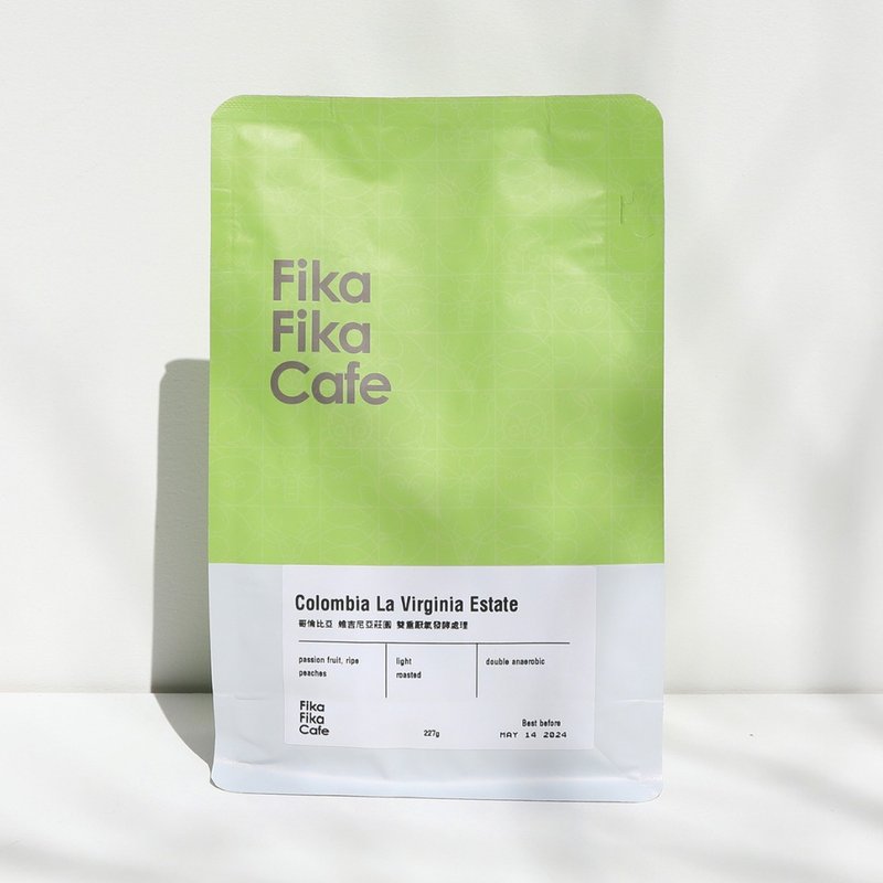 哥伦比亚 维吉尼亚庄园 双重厌氧发酵处理 半磅 - 咖啡 - 新鲜食材 卡其色