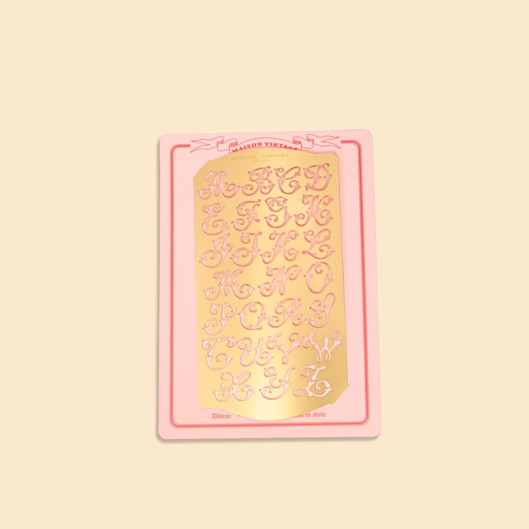 The Ultimate Vintage 书法手帐绘图板 - 其他 - 铜/黄铜 金色