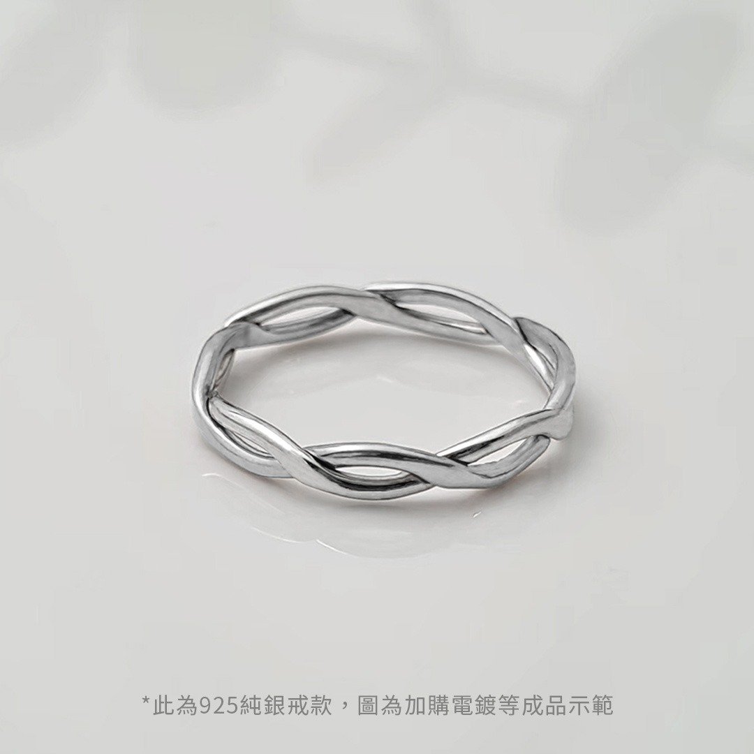 金工课程【无限交集银戒】手作对戒/文化币/外语教学可/1 人可 - 金工/饰品 - 纯银 