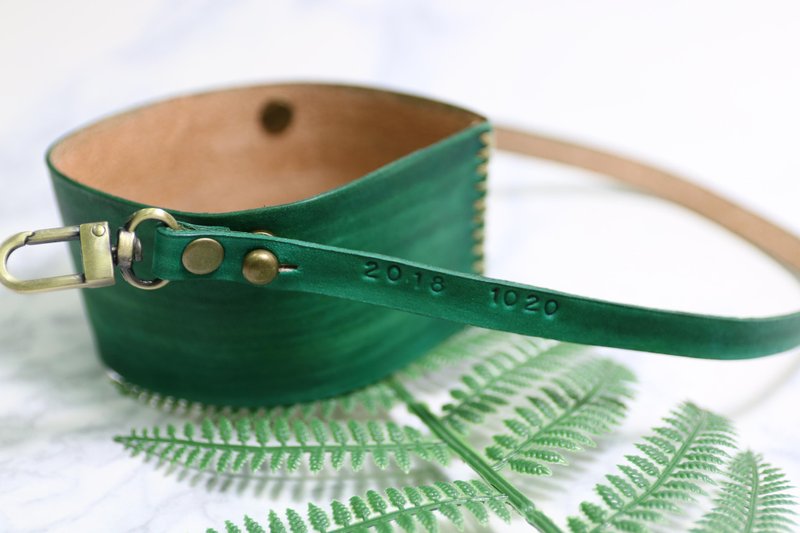 爱地球环保杯套钥匙圈/皮革钥匙圈/皮革课程/一人成团/新手友善 - 皮件 - 真皮 