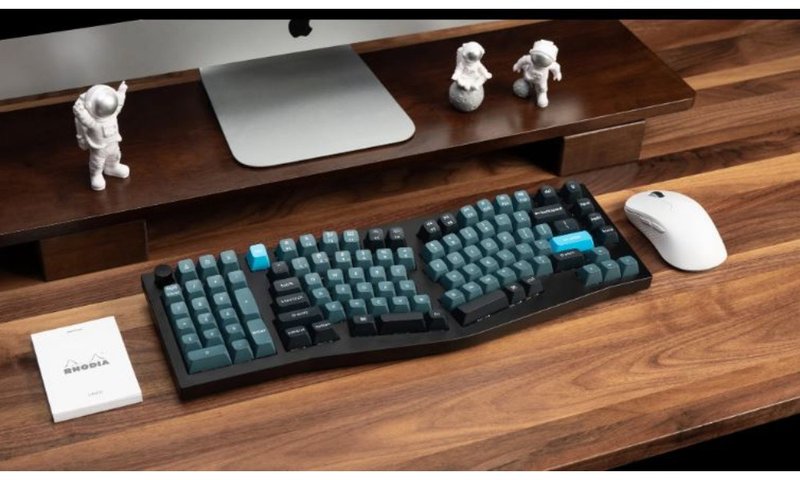 Keychron Q14 Pro QMK 自组机械键盘 (旋纽版本) - 电脑配件 - 铝合金 黑色