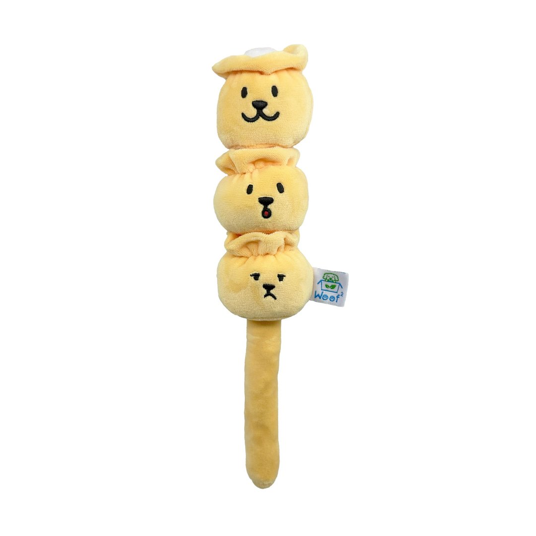 Woof2 烧卖兄弟毛绒宠物玩具 - 玩具 - 聚酯纤维 多色