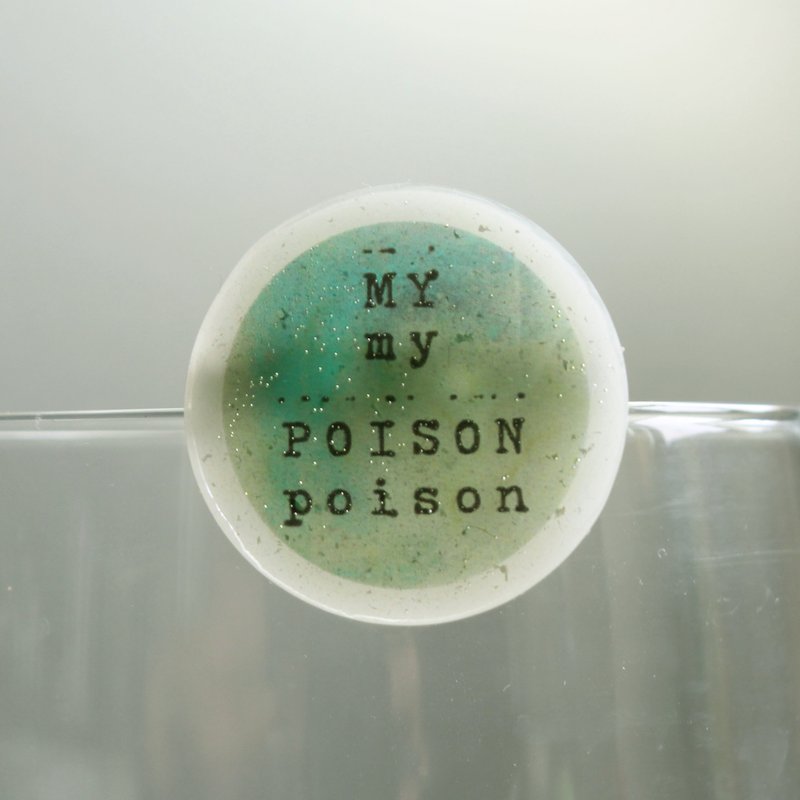 透明别针 / MY POISON - 胸针 - 其他材质 绿色