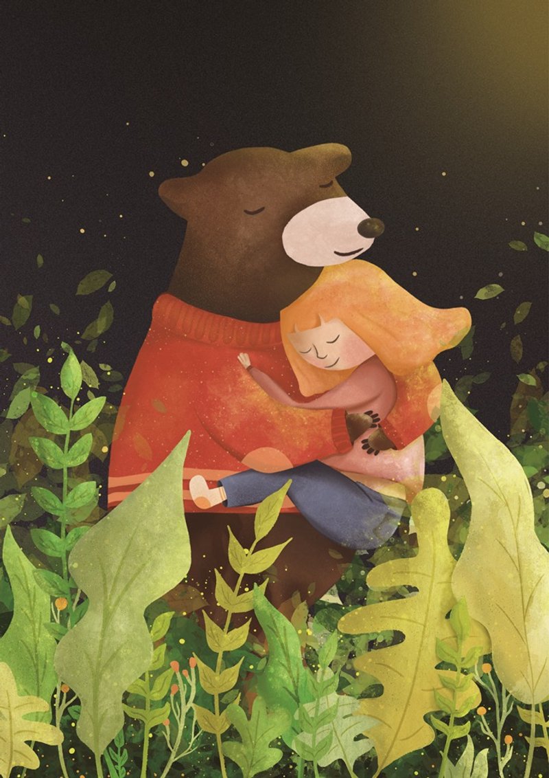 【盲藤手作-有我在】T01 明信片馆内任选三入 - 卡片/明信片 - 纸 灰色