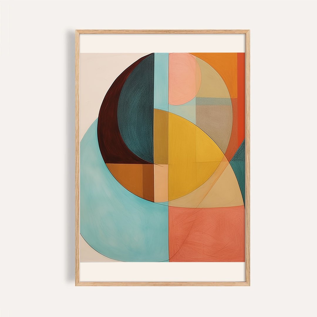 几何交响 Geometric Symphony / 当代版画抽象挂画 画芯 海报 - 海报/装饰画/版画 - 纸 