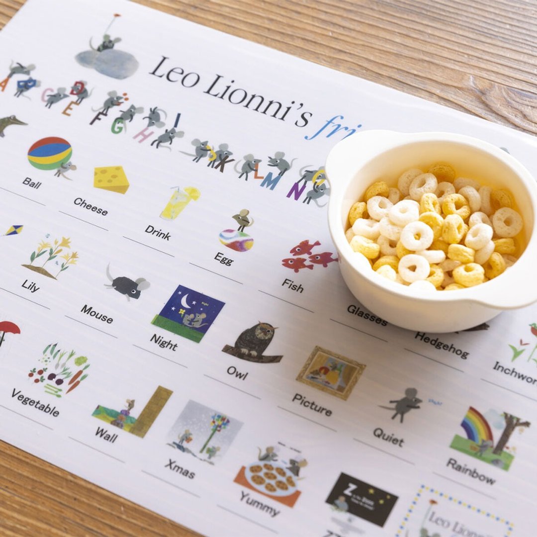 【cocowalk】防水餐垫- Leo Lionni 李奥绘本联名款 - 儿童餐具/餐盘 - 尼龙 多色