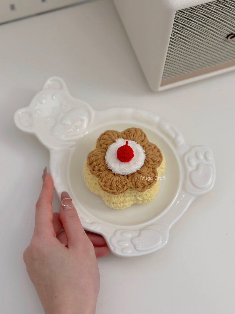 布丁收纳盒 手工钩针 - 收纳用品 - 棉．麻 