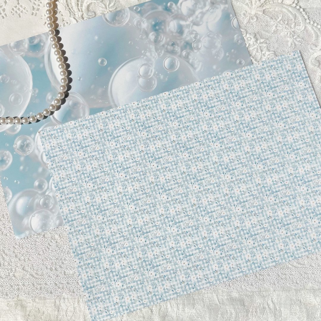 picnic design paper Floral x Bubbles - 纸盒/包装盒 - 纸 多色