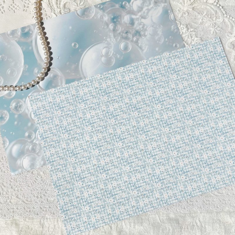 picnic design paper Floral x Bubbles - 纸盒/包装盒 - 纸 多色
