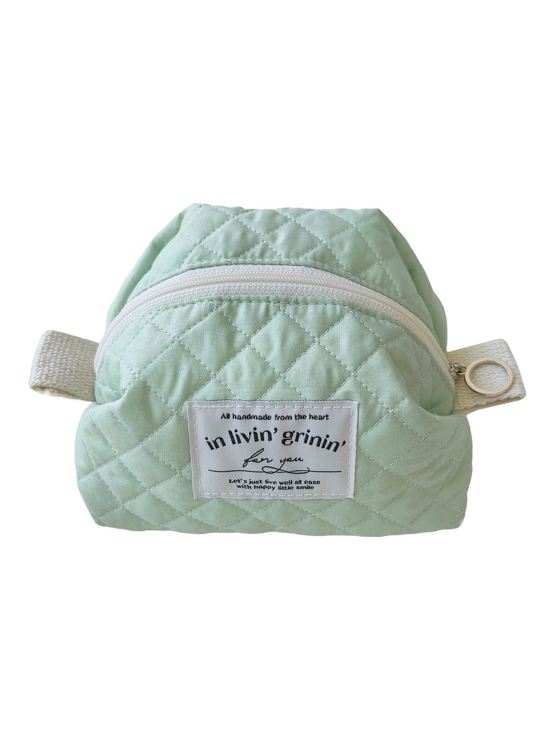 murmuring pouch M_melon - 化妆包/杂物包 - 其他人造纤维 绿色