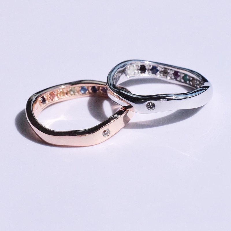 Ring Noppakao Sonsap Noppakao ring #minimsignature #minimnineluckygems R532 - 戒指 - 纯银 