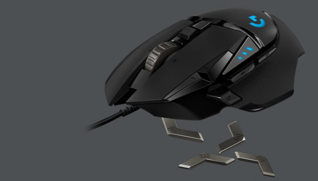 罗技 Logitech G G502 Hero 高效能游戏鼠标 - 电脑配件 - 塑料 